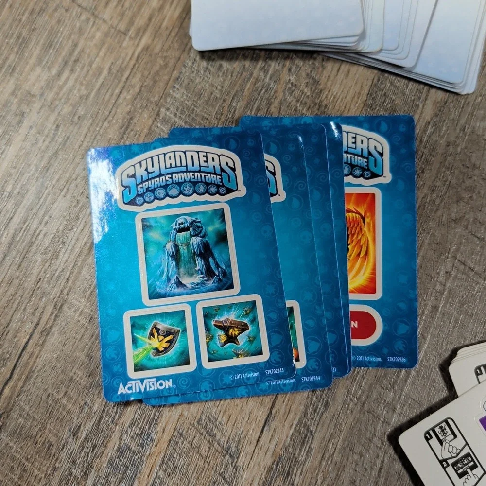 Activision Skylanders Trading Card Swap Force, Spyro' Adventures & Trap Team Lot